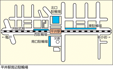 平井駅周辺地図