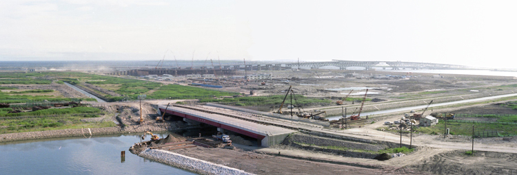 1978年6月15日撮影　新左近橋の建設