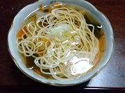 野菜の皮と食べるそうめん汁