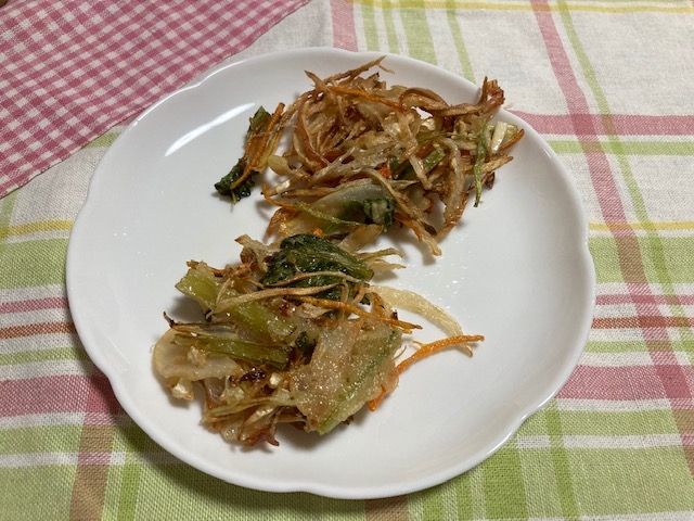 野菜のかき揚げ