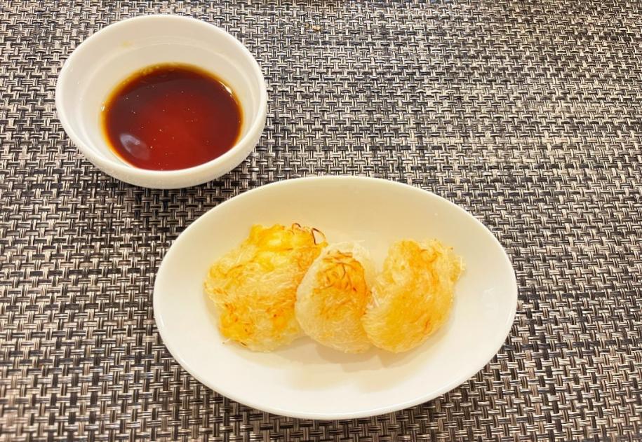 刺身のつまで簡単チーズ大根餅