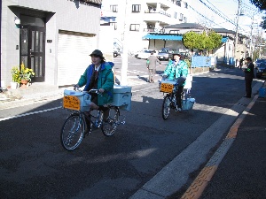 ヤクルトレディ安全・安心パトロール隊の写真