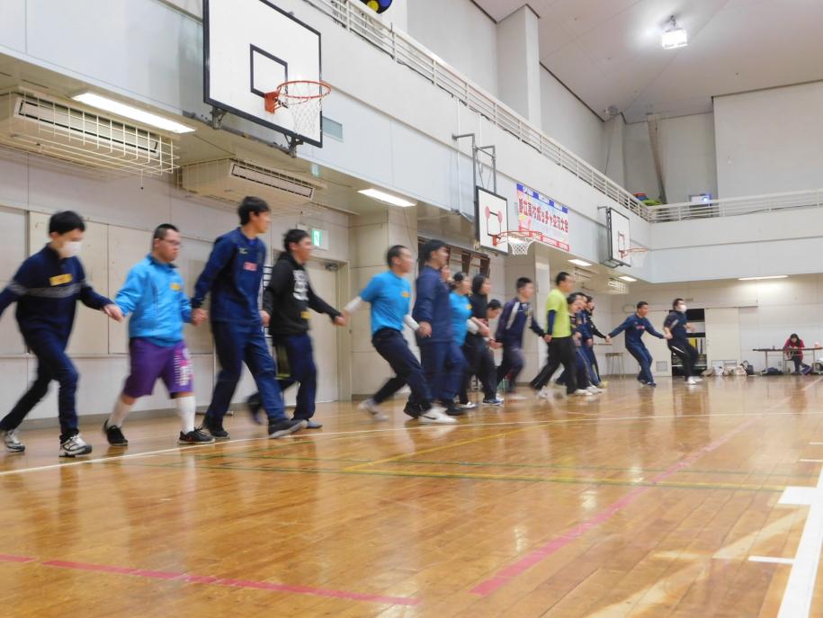 軽運動の様子