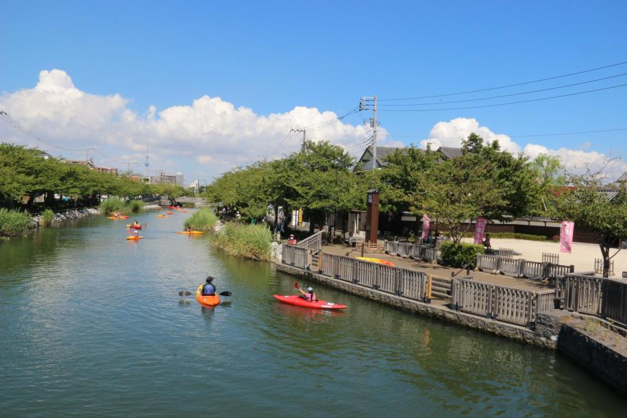 区民カヌー体験教室（新川）