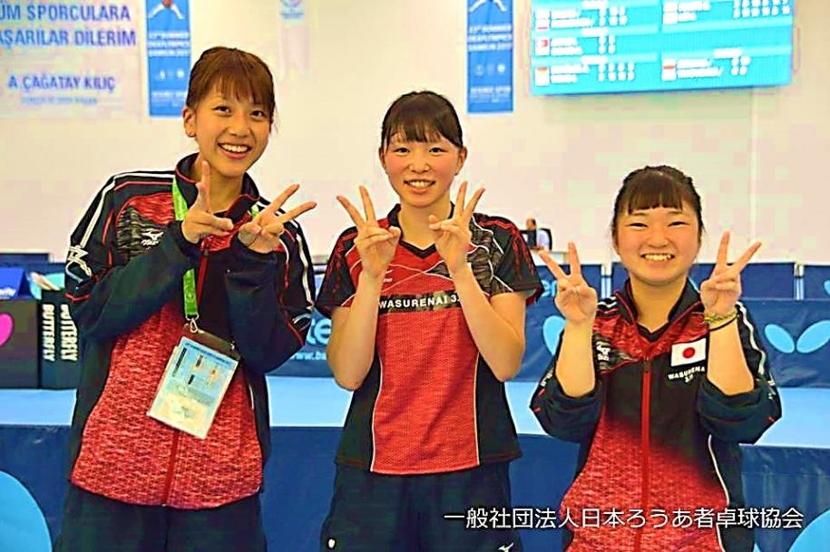 卓球女子団体日本代表