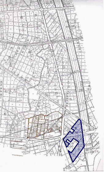西瑞江四丁目町会の地図