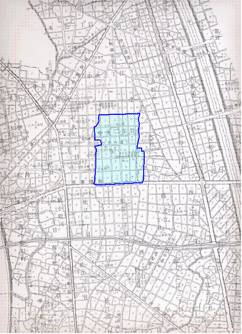 五南町会の地図