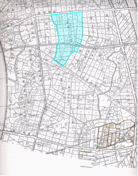 松江二丁目町会の地図