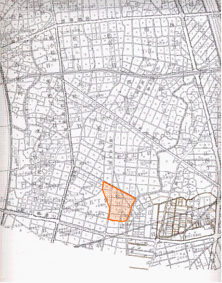 松江南町会の地図