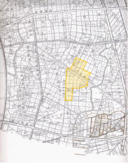 貞明町会の地図