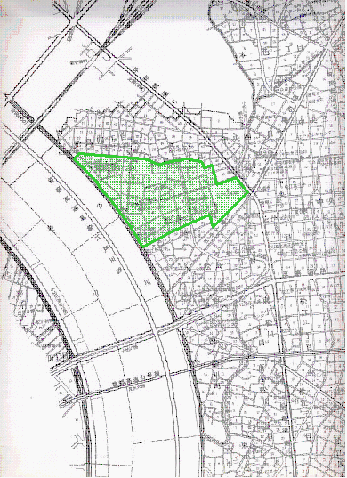 松島南町会の地図