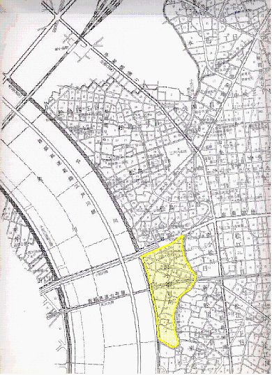 西小松川町会の地図