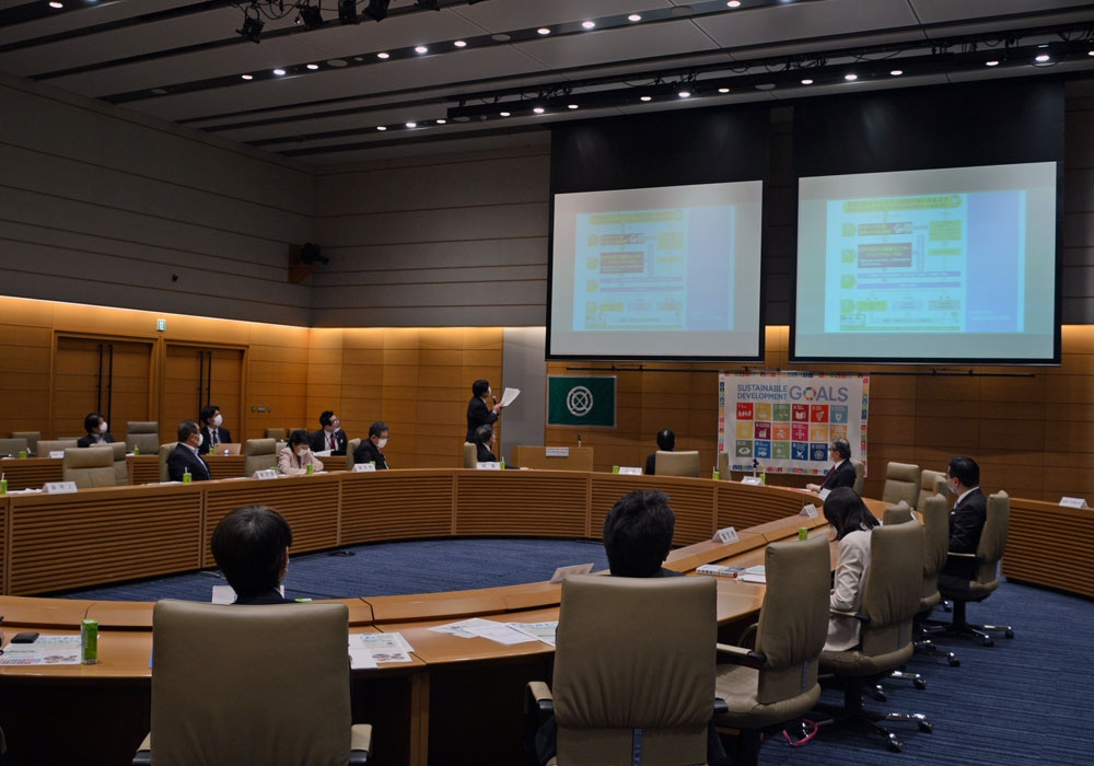 写真：「世界連邦日本国会委員会」の様子