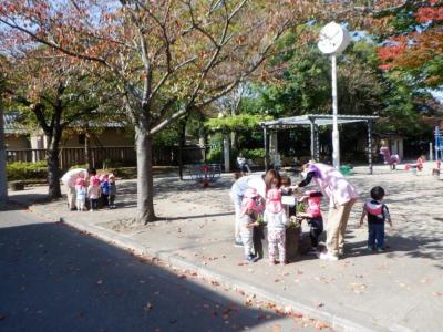 東部公園でのボランティア活動状況