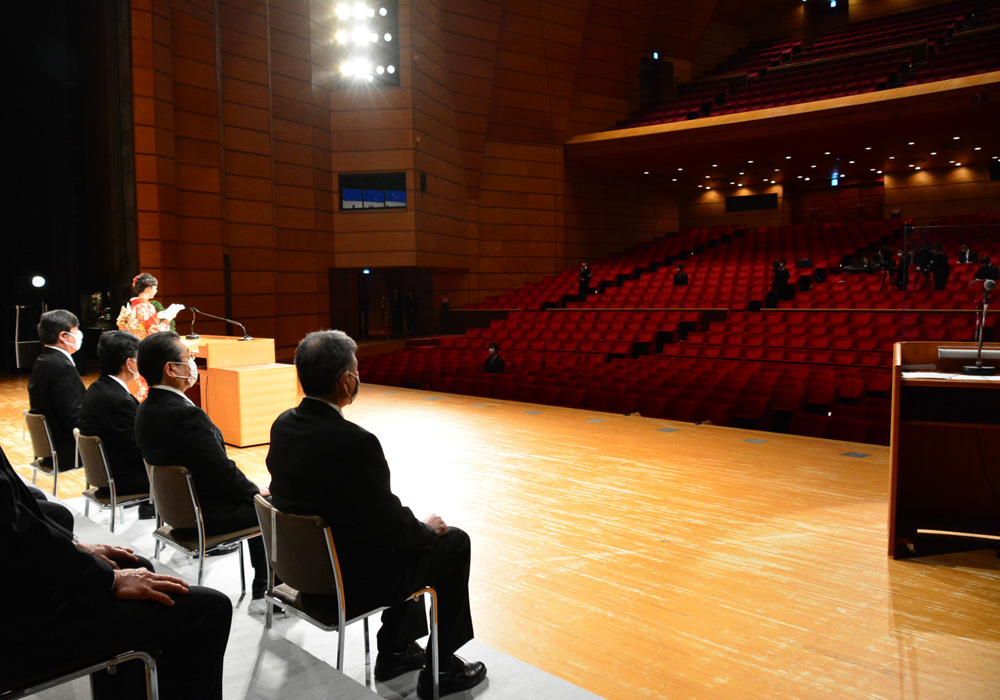 写真：新成人の抱負