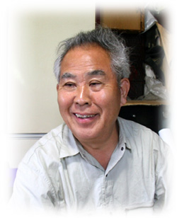 奥田禄郎さん笑顔の写真