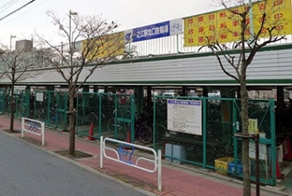 一之江駅北口駐輪場