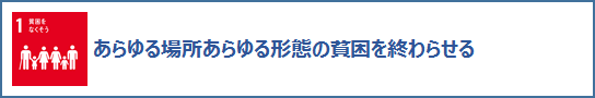 1貧困をなくそう