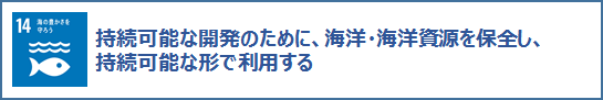 14海の豊かさを守ろう