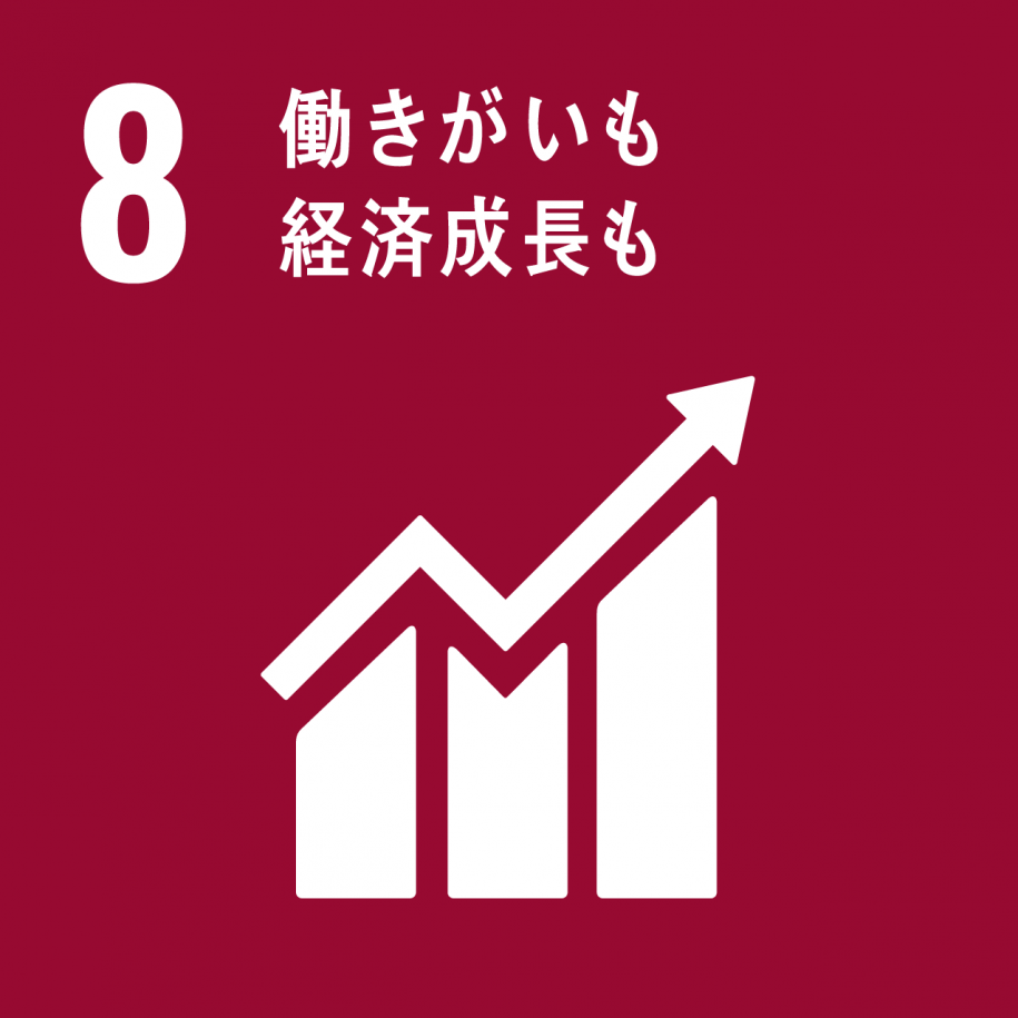 アイコン8：働きがいも経済成長も