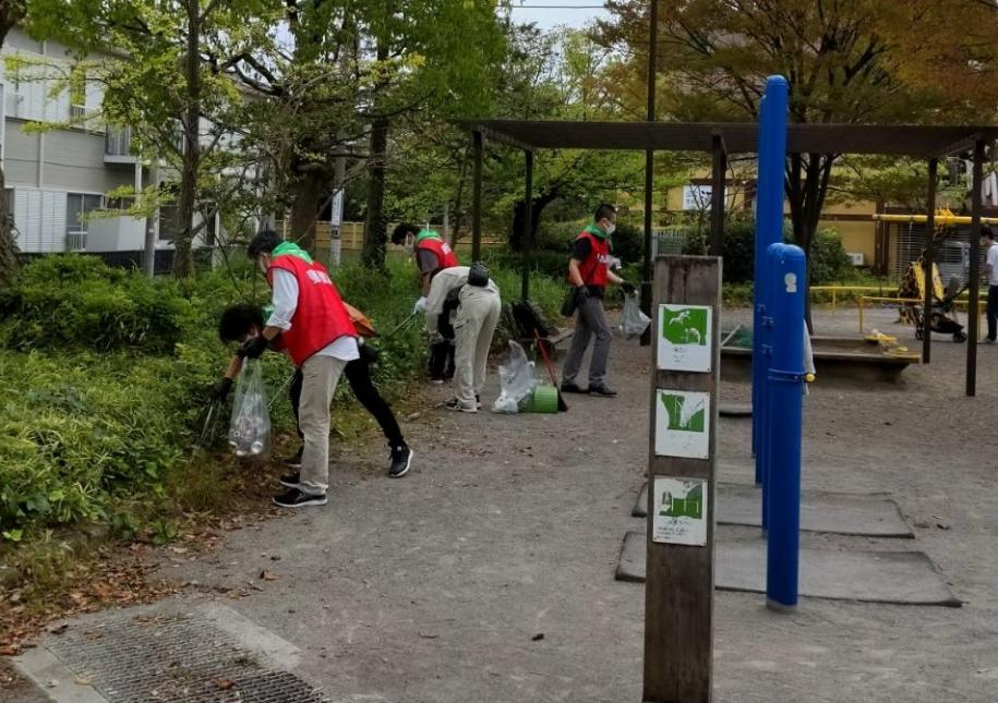 一之江フレンド公園清掃
