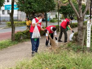 東部フレンド公園清掃