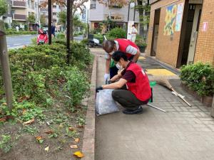 東部フレンド公園清掃
