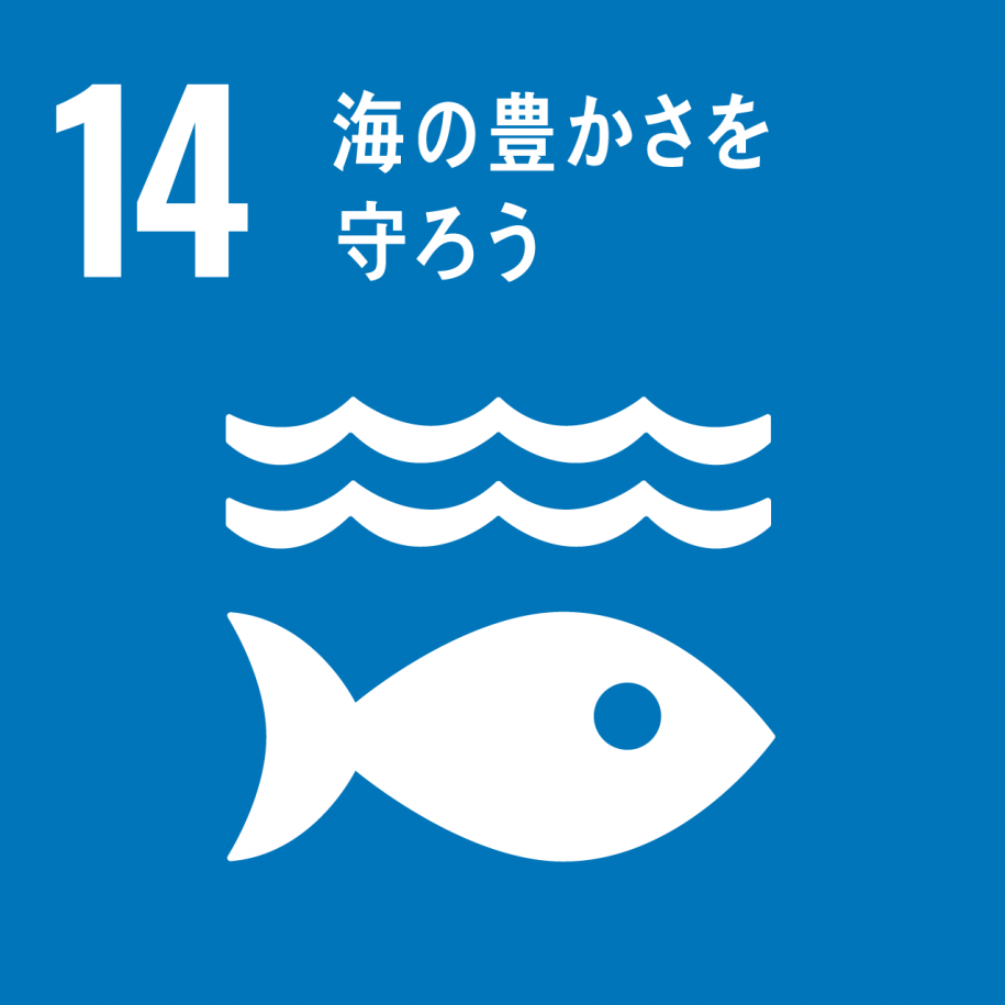 SDGsアイコン：14海の豊かさを守ろう