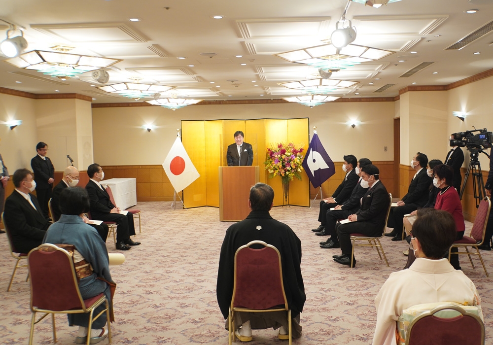 写真：表彰式の様子