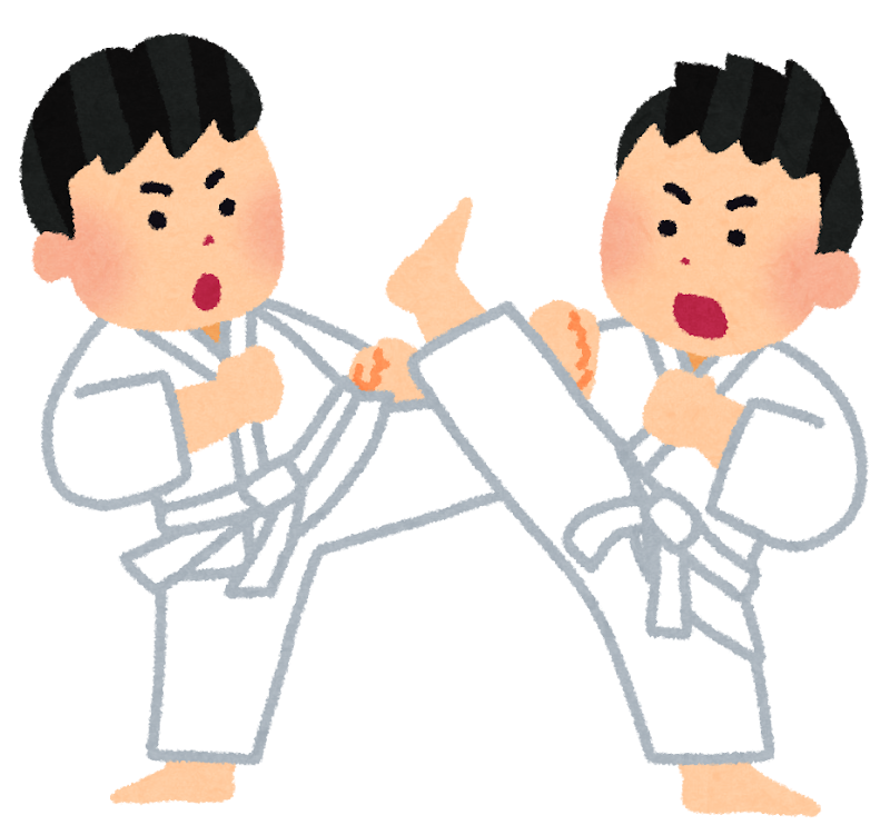 道着の子ども