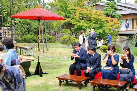 「平成庭園　月見の会」が開催3
