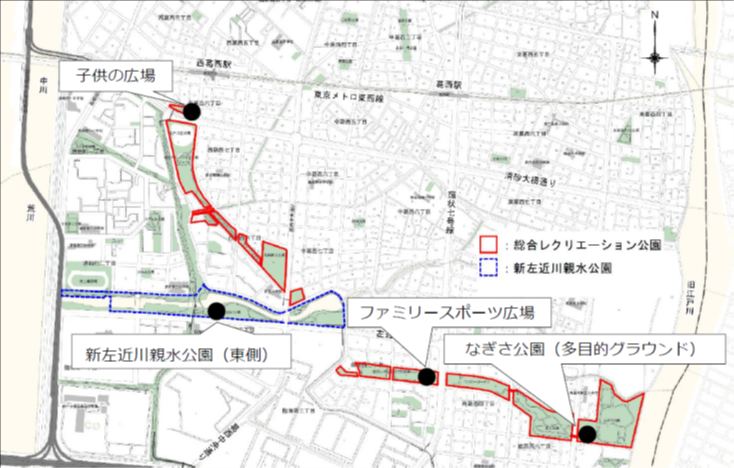 会場は各公園現地です。