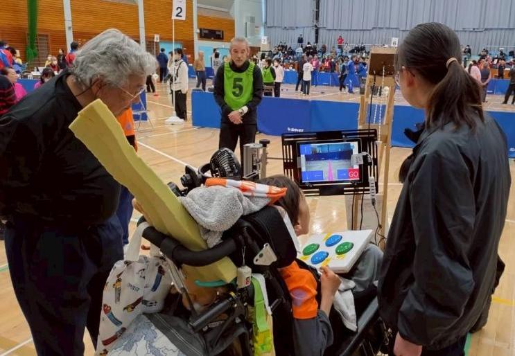 ランプを使用する参加者