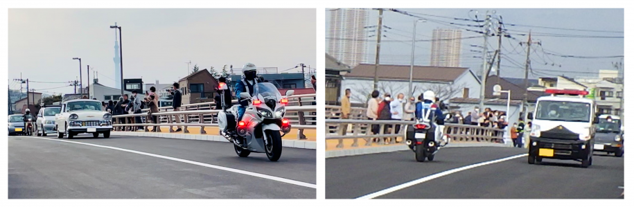 松本橋開通状況写真