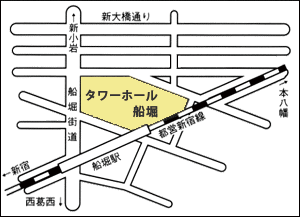 図　タワーホール案内図