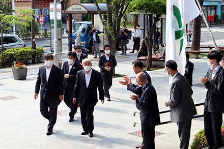 安曇野市　太田市長ご来訪　その2