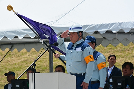 東京消防庁・江戸川区合同総合水防訓練　その1