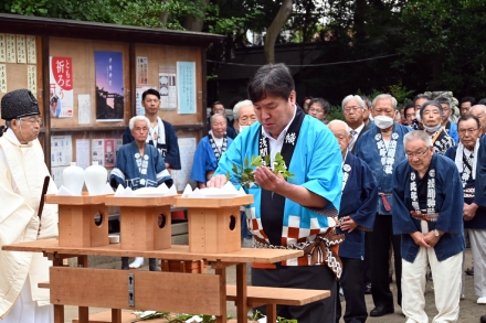 「幟祭り」の様子2