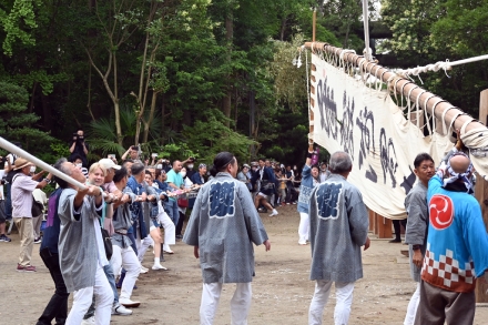 「幟祭り」の様子4
