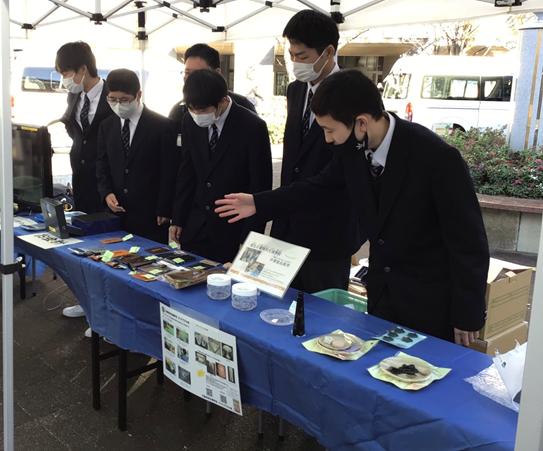 船堀駅前販売会白鷺特別支援学校販売の様子