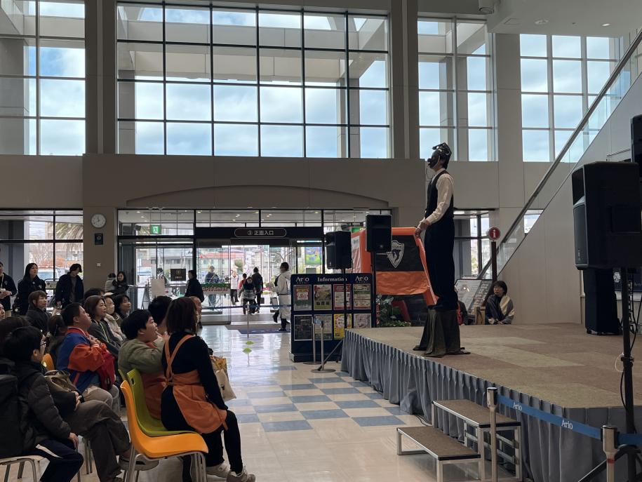 ステージコーナーの様子