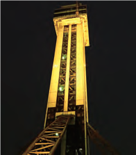 タワーホール船堀ライトアップ画像