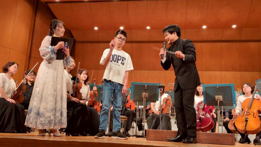 指揮者に挑戦一人目