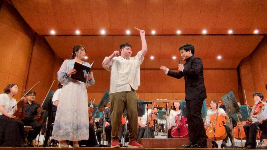 指揮者に挑戦三人目