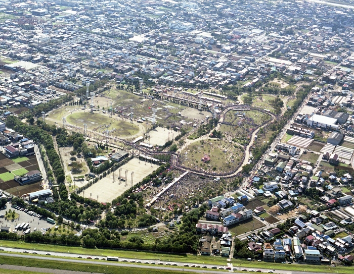 都立篠崎公園付近