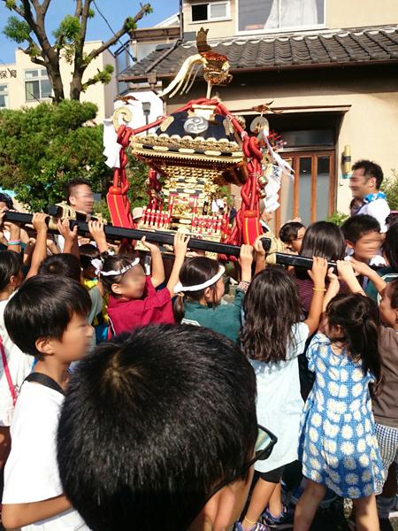 写真　天祖神社の神輿