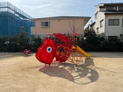 えどがわ金魚公園遊具写真