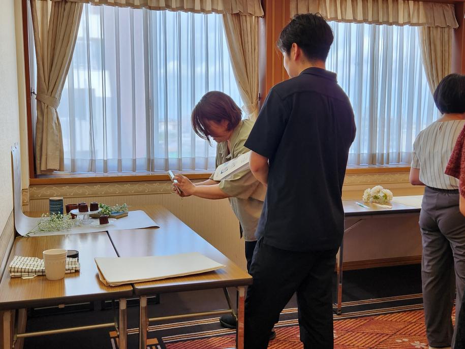 撮影講座の様子