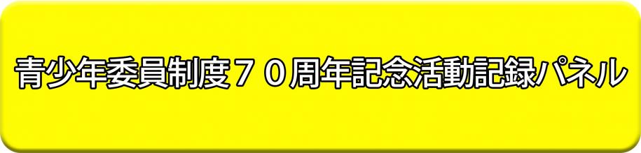 青少年委員制度70周年記念活動記録パネル