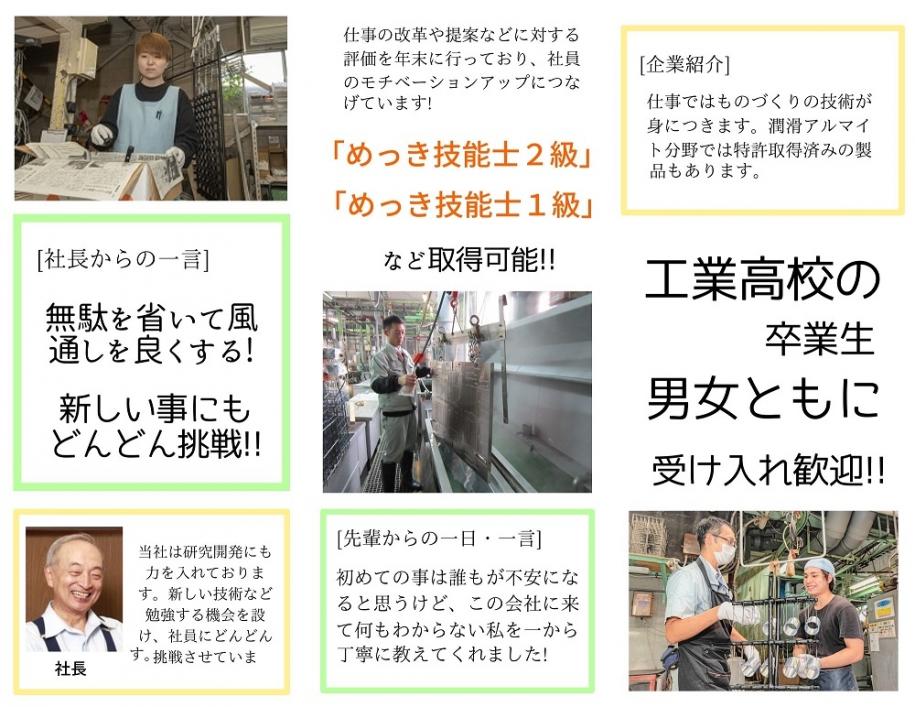 パンフレット中面